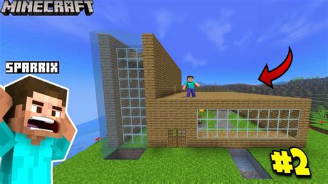 Finally I Made A House In Minecraftminecraft Gameplay2 Youtube