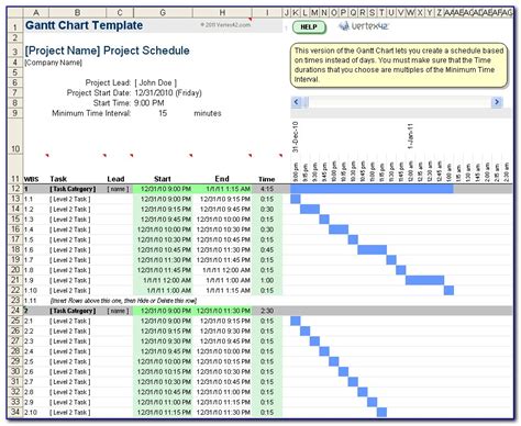 Monthly Gantt Chart Excel Template Free Download | prosecution2012