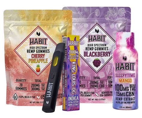 Delta-9 Blends - Habit CBD