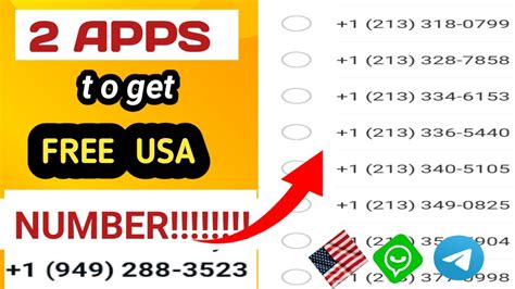 2 Apps To Get Free USA Number For Whatsapp Verification 2024 How To Get