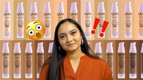 New Nyx Cosmetics Bare With Me Concealer Serum Review And Wear Test