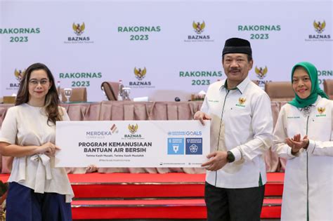 Ringankan Dampak Kekeringan BAZNAS Salurkan Bantuan Air Bersih Nasional