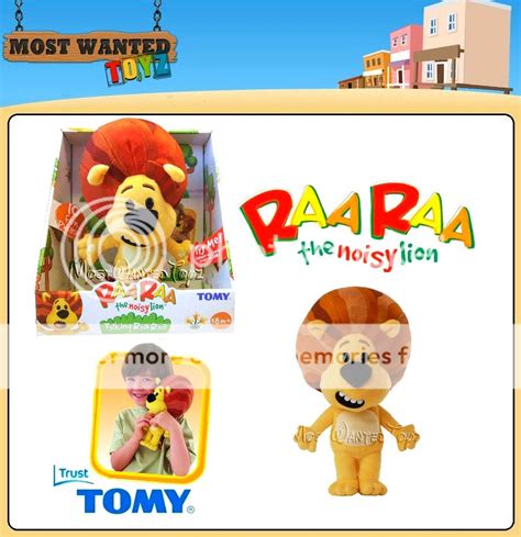 Raa Raa The Noisy Lion - 10" Talking Raa Raa Plush Toy - 10 Phrases - BRAND NEW | eBay