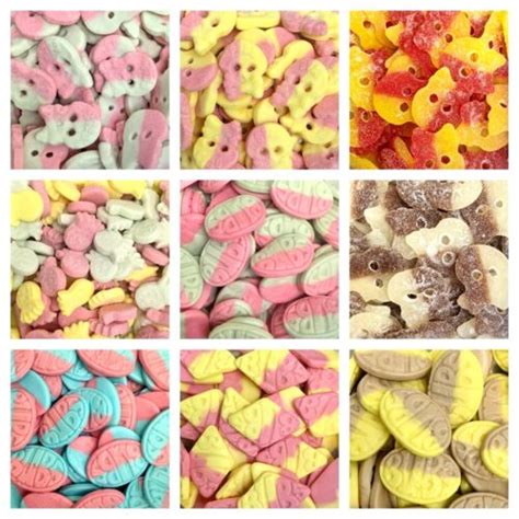 Bubs Sweets Flavour Watermelon Cola Banana Raspberry Blueberry Pick N Mix Candy Ebay