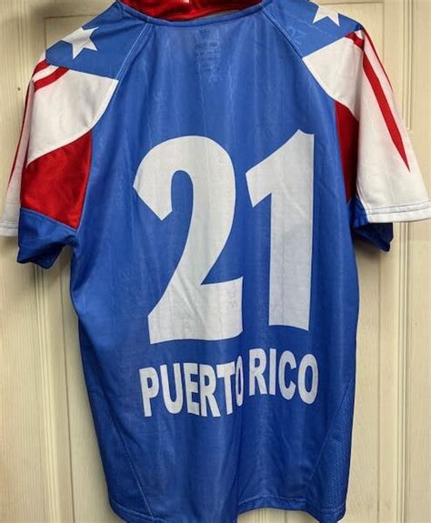 Puerto Rico Soccer Jersey — Size Small – Latino Sports