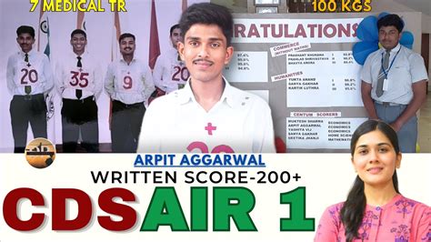 Cds Ima Air 1 Arpit Aggarwal I Prepared Without Any Coaching💯 And Reduced 40 Kgs For Ssb