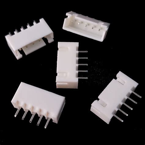 5pcs 5 Pin Jst Xh Male Connector 254mm Pitch Voltwizhub