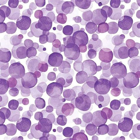 Scrapbook Paper Purple Watercolor Polka Dots Default Title Paper