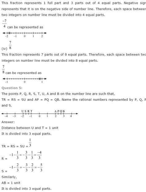 NCERT Solutions For Class 7 Maths Chapter 9 Rational Numbers Exercise 9 1