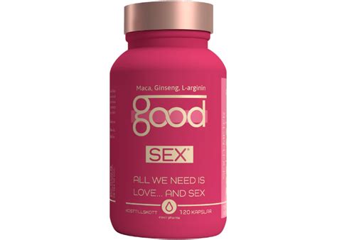 Elexir Pharma Good Sex 120 Kapslar Naturoteket Se