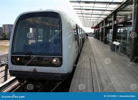 Copenhagen Metro Station Royalty Free Stock Photo - Image: 18103905