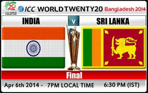 Sri Lanka vs India T20 World Cup 2014 Final Match