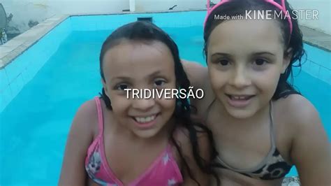 Desafio Da Piscina Com A Prima Pool Challenge With My Cousin Youtube