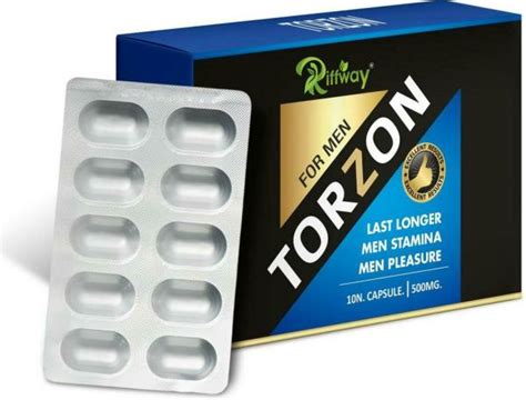 Riffway Torzon Herbal Capsule Boosts Sex Power And Performance Elevates