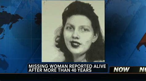 Missing Woman Found Alive After Nearly 40 Years Fox News Video