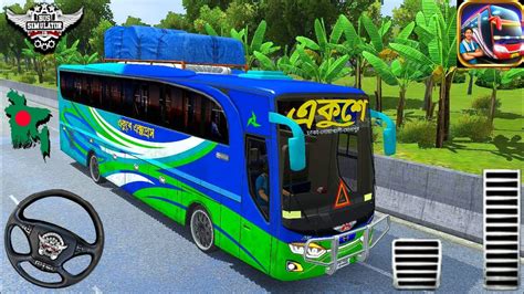 Bus Simulator Indonesia Android Gameplay Ekushey Express Bus Mod