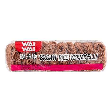 Wai Wai Brown Rice Vermicelli 500g Korea Foods