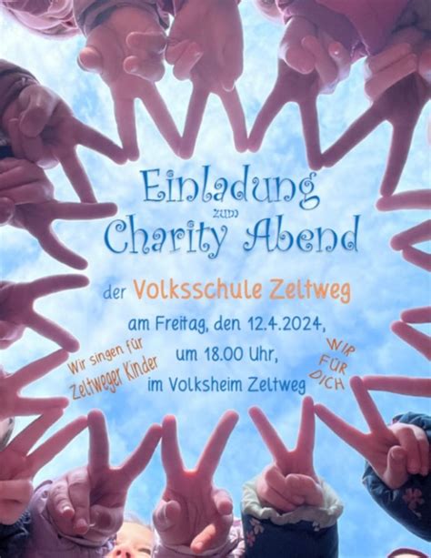 Stadtgemeinde Zeltweg Veranstaltungen Charity Abend Der Volksschule