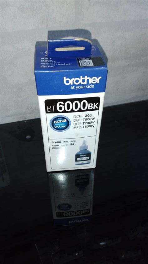 TINTA BROTHER BT6000BK BTD 60 BK ORIGINAL TINTA PRINTER BROTHER BT