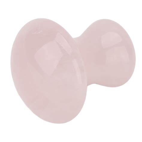 Scraping Stone Tool Mushroom Shape Pink Rose Quartz Gua Sha Scraping Plate For Massage Relax