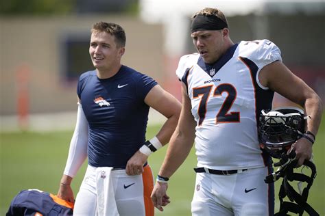 Bradley Chubb Garett Bolles Get Into Fight At Broncos Camp AP News