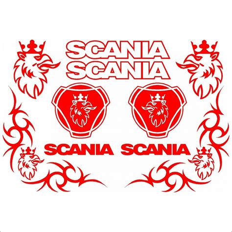 Autocollant Scania Logo Nom Etiquette Autocollant The Best Porn Website