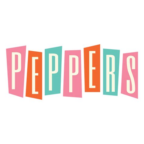 Peppers Food Label Retro Quote Png Svg Design For T Shirts