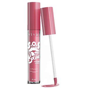 Lip Gloss Volume Labial SOS bocão Vivai 3025 Distribuidora JCF