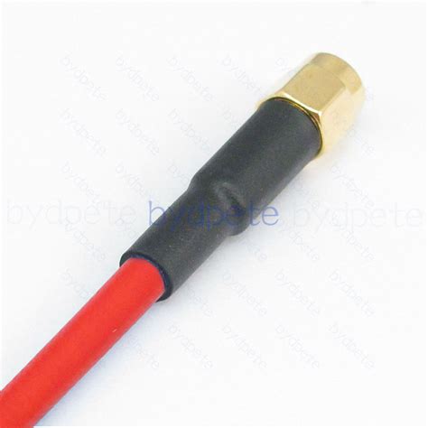 Sma Male Plug To Sma Female Jack Rg Red Fep Semi Flexible Rigid Low