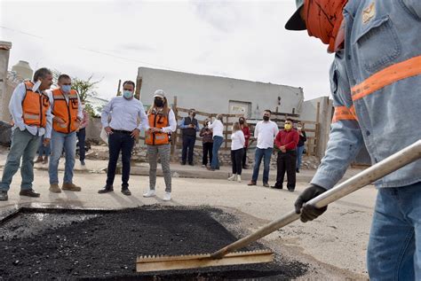 Supervisa Toño Astiazarán obras en norte y sur Hermosillo despierta