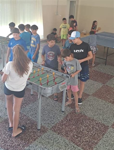 San Cayetano Primer Contingente A La Colonia De Vacaciones Lu