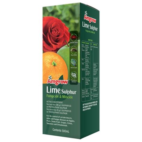 Amgrow Lime Sulphur Fungicide And Miticide