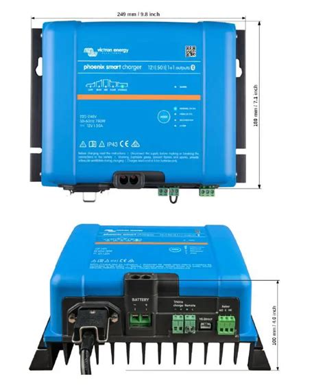 Victron Energy 24 Volts Phoenix Smart Ip43 Charger User Manual