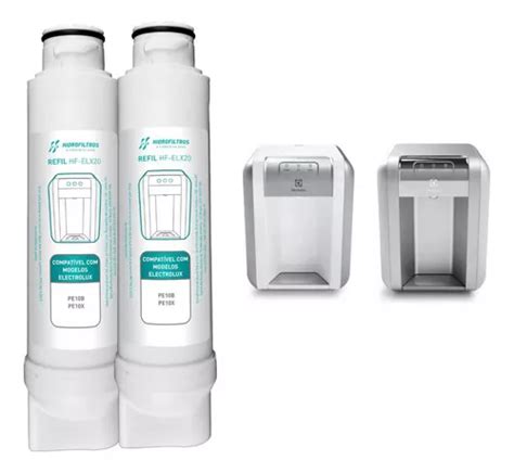 Kit De Filtro Refis Para Purificador De Agua Electrolux Pe B Pe X