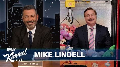 Jimmy Kimmel Brings Mike Lindell Back On Live From A Claw Machine