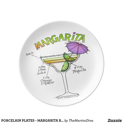 Porcelain Plates Margarita Recipe Cocktail Art Cocktail Recipes Margarita Margarita Recipes