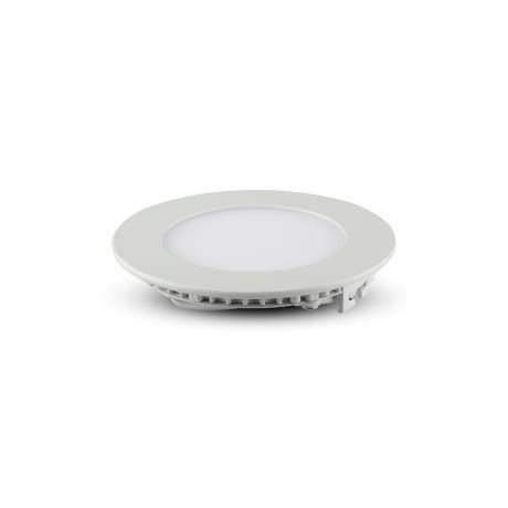 Panel led v tac premium downlight 3w okrągły vt 307rd 6000k 210lm