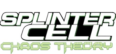 Logo For Tom Clancys Splinter Cell Chaos Theory By Fycher Steamgriddb