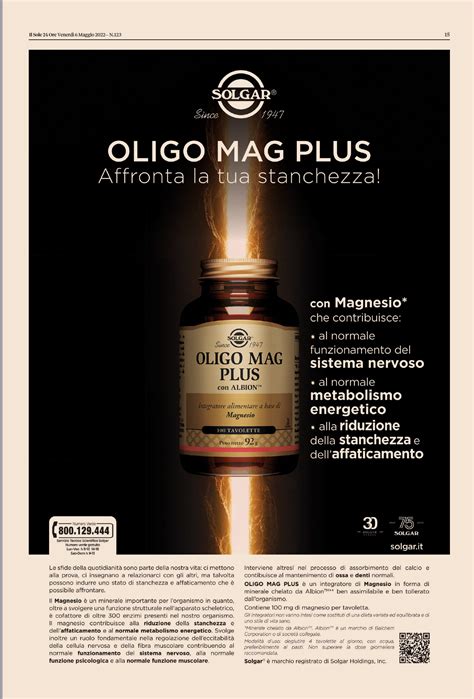 Oligo Mag Plus Solgar