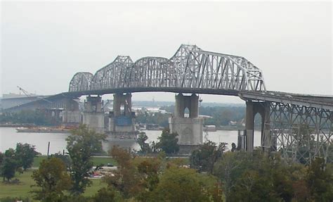 Huey P Long Bridge New Orleans Jefferson Parish 1935 Structurae