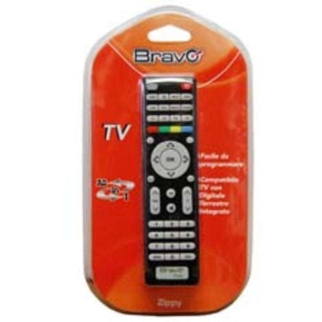 Telecomando Universale Tv Zippy Cover Bravo