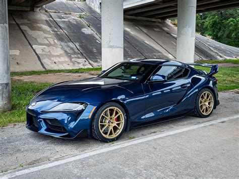 Toyota Supra GR Blue TWS Forged T66 F Wheel Front