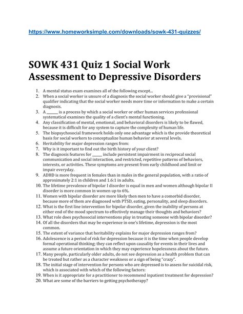 Sowk Quiz Liberty University Docx