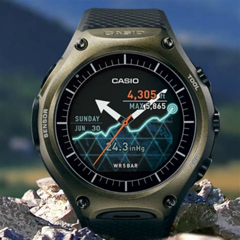 Casio Ανακοίνωσε το πιο σκληροτράχηλο Android Wear Smartwatch Ces