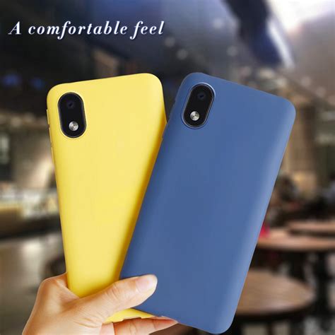 Capa De Celular Flex Vel De Silicone Fosca Gelatina Para Samsung