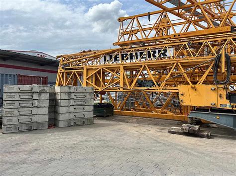 Sales From Fast Erecting Cranes Liebherr 71 K Incl Transportachsen