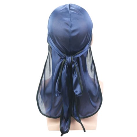 Destyer Silky Soft Durag Cap Headwraps With Long Tail And Wide Straps