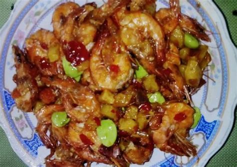 Resep Udang Kentang Balado Campur Pete Oleh Susi Susanti Cookpad