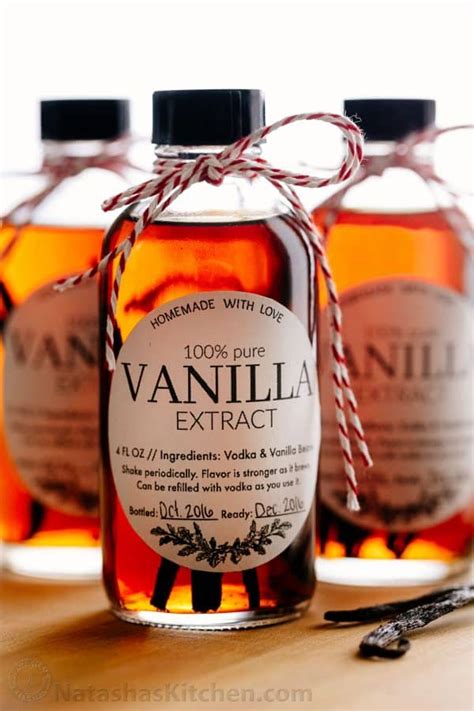 Vanilla Extract Recipe - How to Make Vanilla Extract - NatashasKitchen