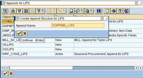 Abap Mania Append Structure To Sap Standard Table Lips